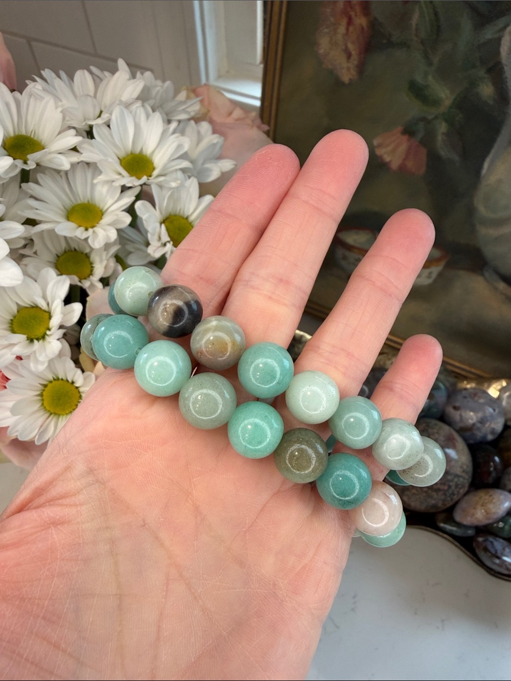 Caribbean Calcite Bracelet (listing is for 1): B1243